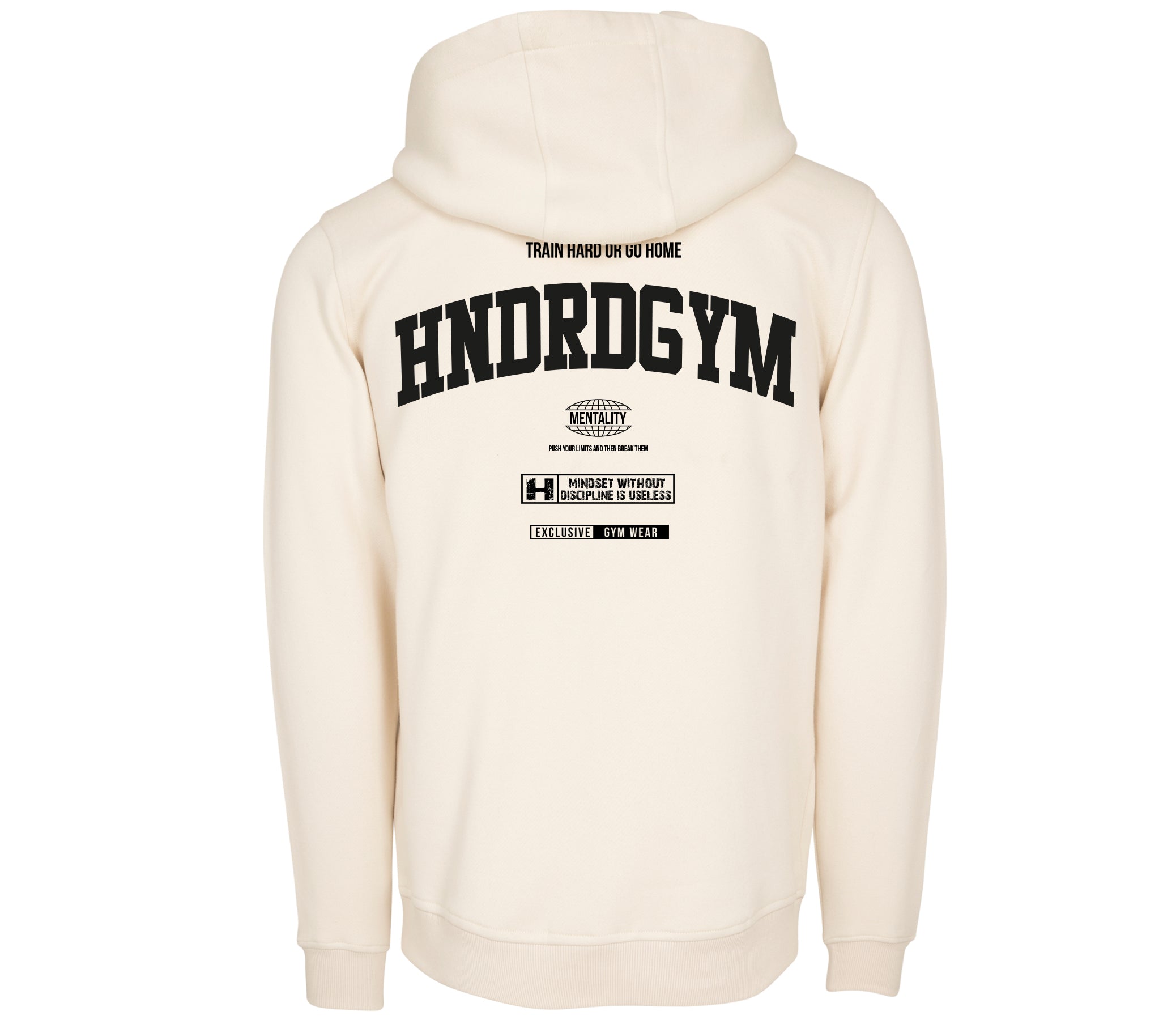 HOODIE WHITESAND HNDRDGYM