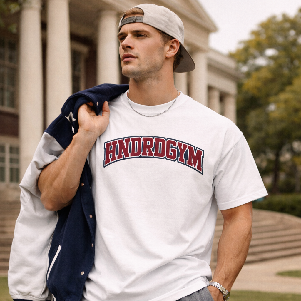 OVERSIZE WHITE UNIVERSITY